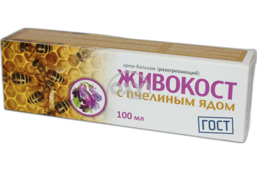 product-Крем-бальзам Живокост для суст. с пчел.яд.100мл