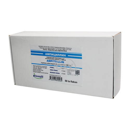 product-Ампициллин 1000 мг №50 порошок для приг. раствора для внутримышечного введения