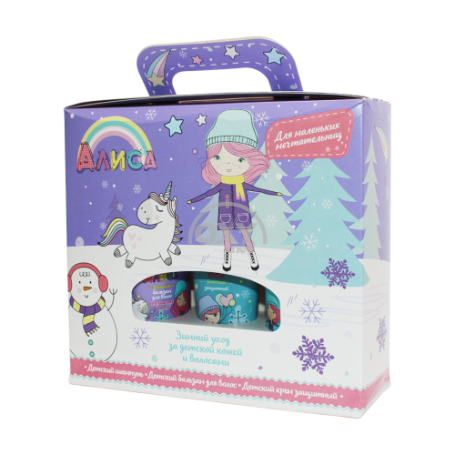 product-408 Bolalar sovg'alari to'plami Alice (Chempon+Balse+krem)