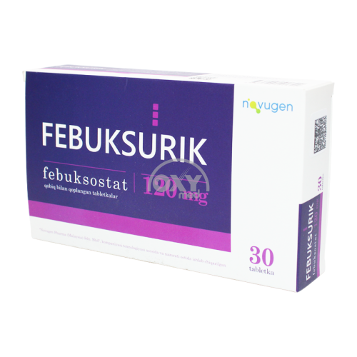 product-Febuxuric 120 mg № 30 tabletkalari