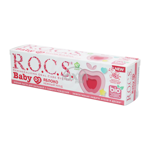 product-Tish pastasi ROCS Baby 0-3 Apple 45g
