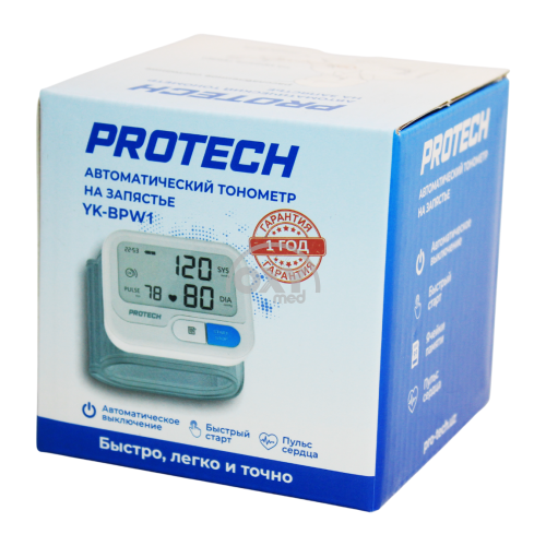 product-Тонометр автоматический Protech на запястье YK-BPW1