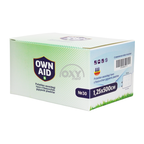 product-Yopishqoq gipsli rulonli polietilen 1,25 * 500 sm No 30