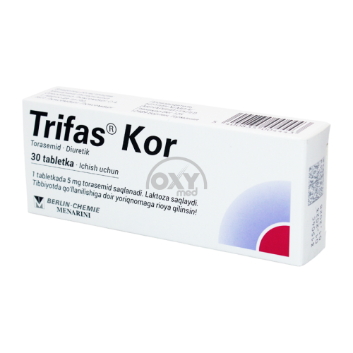 product-Трифас Кор  5 мг N30 таблетки