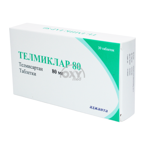 product-Telmiclar 80 mg № 30 tabletka.