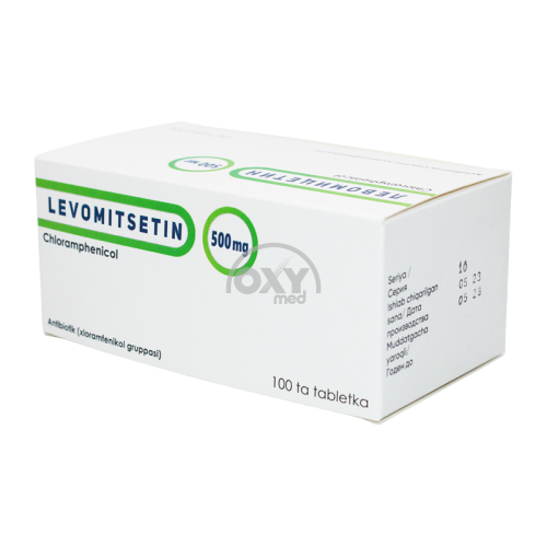 product-Levomicetin 500 mg №100 tabletka