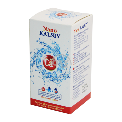 product-Нано кальций 500 мг №50 таблетки
