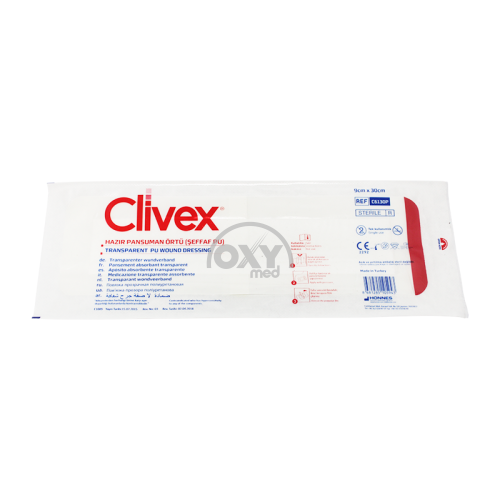 product-Poliuretan bandaj. o'chirildi Clivex 9 sm x 30 sm
