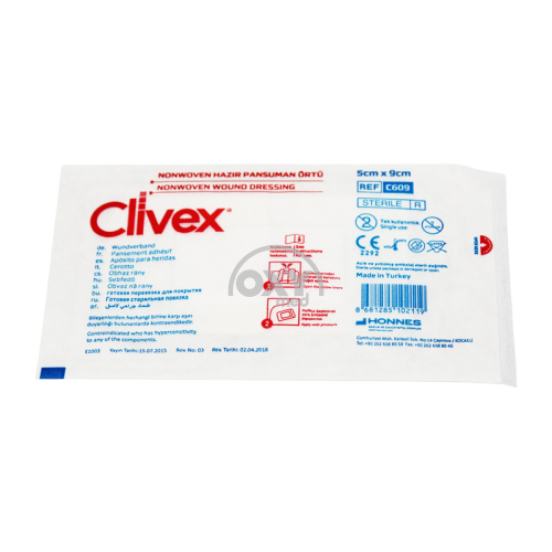 product-Bandaj o'chirildi. Clivex 5 sm x 9 sm