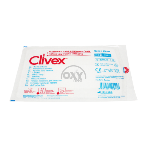 product-Bandaj o'chirildi. Clivex 9 sm x 15 sm