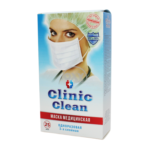 product- 25-sonli tozalash klinikasi yuz niqobi (ko'k)