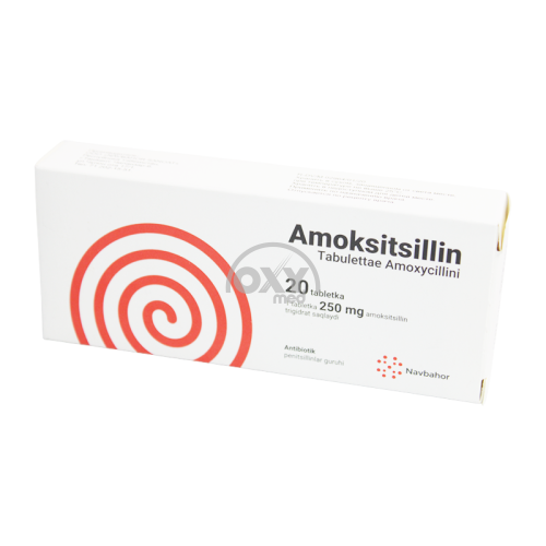 product-Амоксициллин 250 мг №20 таблетки
