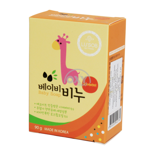 product-Bolalar sovuni LU'SOB antibakterial Jirafa 90g