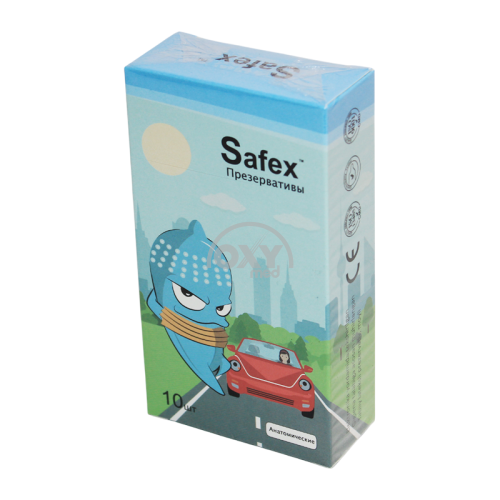 product-Safex anatomik prezervativlar № 10