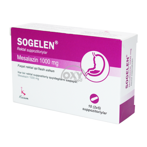 product-Согелен 1000 мг №10 суппозитории