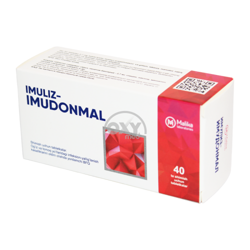 product- Imudon-Mal (Imuliz) № 40 yorlig'i.
