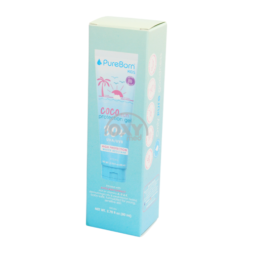 product-765 Pure Born bolalar uchun quyosh jeli SPF30+ koko 80ml