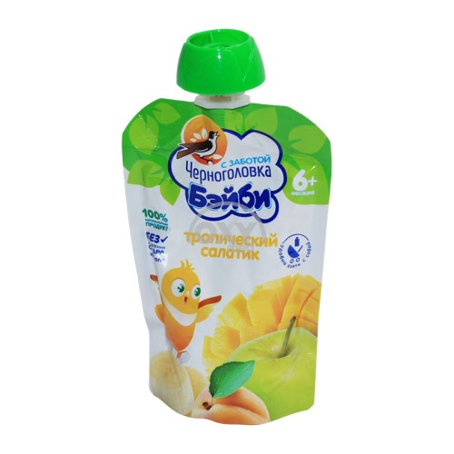 product-Пюре "Черноголовка бейби" тропический салатик 85 г