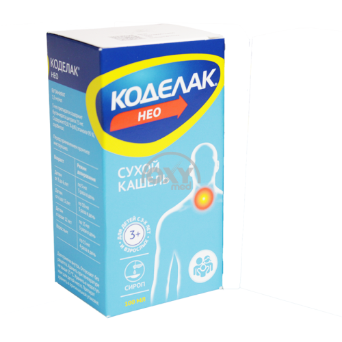 product-Коделак Нео, 1,5 мг/мл, 100 мл, сироп