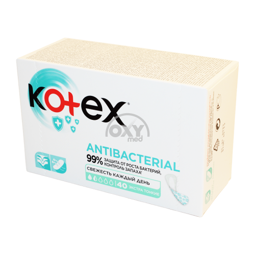 product-Прокладки ежедневные Kotex Antibacterial №40