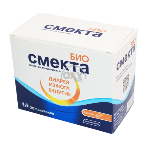 product-Smecta Bio 3g № 20 vanil paketli paketlar