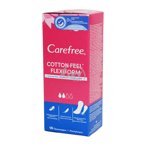 product-Прокладки ежедневные Carefree Flaxi Form №18