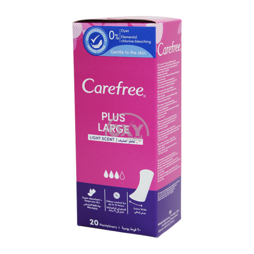 product-Прокладки ежедневные Carefree Large Plus Light №20