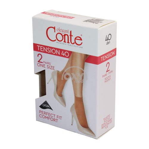 product-Носки женские CONTE 40 (2 пары) размер 23-25 bronz