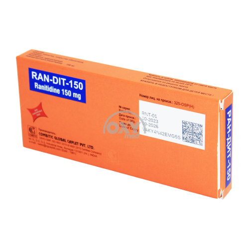 product-Ран-дит-150 150 мг №30 таблетки
