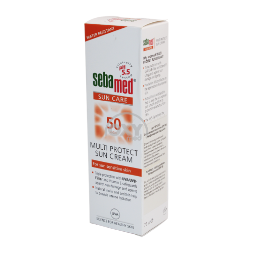 product-Крем солнцезащитный Sebamed SPF 50 парфюмерная отдушка 75 мл