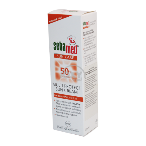 product-Крем солнцезащитный Sebamed SPF 50 без парфюмерных отдушек 75 мл