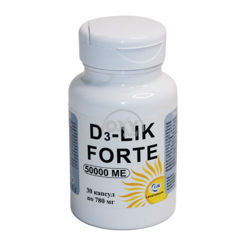 product-D3-LIK Forte 50000IU 780 mg № 30 qopqoq.