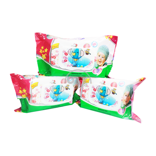 product-Салфетки влажные детские мини Cotton Club №72