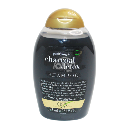 product-Шампунь OGX Detox с кокосовым углем и каолином 385 мл