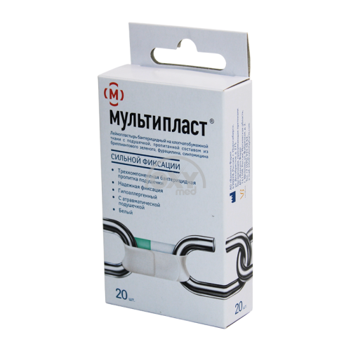 product-Bakt yopishtiruvchi gips Multiplast paxta to'sig'i № 20 oq