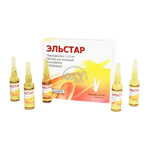 product-Elstar 1g/5ml №10 in'ektsiya eritmasi