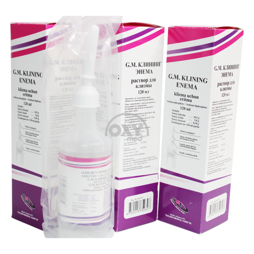 product-Cleaning Enema 120 ml gigiena ho'qnasi uchun eritma. Chorshanba