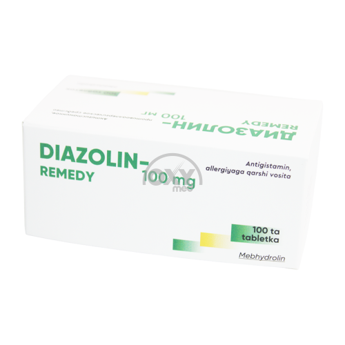 product-Диазолин-Remedy 100мг №100