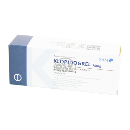 product-Клопидогрел 75мг №20 табл.
