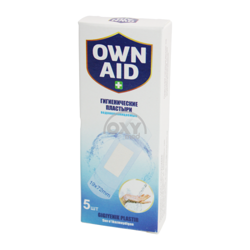 product-Пластыри гигиенические "OWN AID" поливиниловые дышащие, 19×72 мм, №5