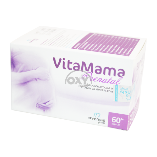 product-ВитаМама Пренатал 500мг №60 капс.