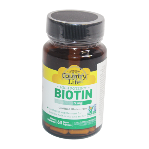product-BIOTIN High potency 5000mcg (5mg) №60 капсулы