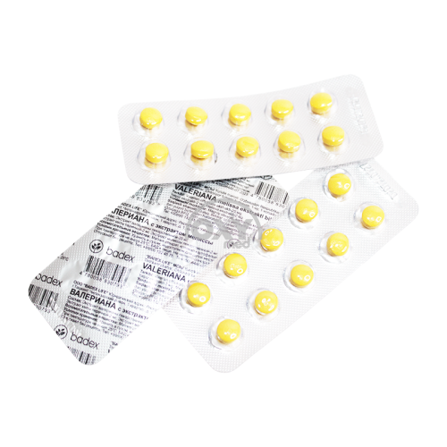 product-Валериана с экстрактом меллисы №10 таблетки