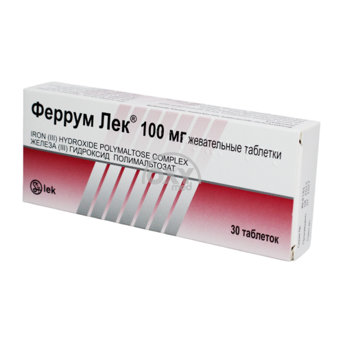 product-Феррум лек 100 мг №30