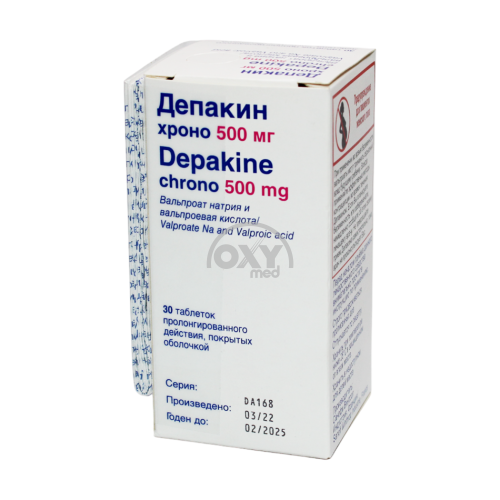 product-Depakine Chrono 500 mg № 30