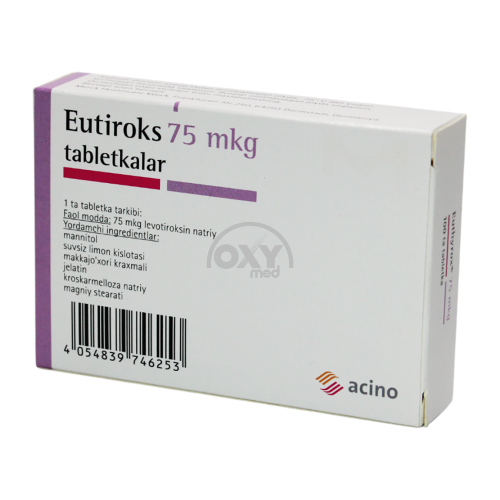 product-Eutiroks 75mkg № 100