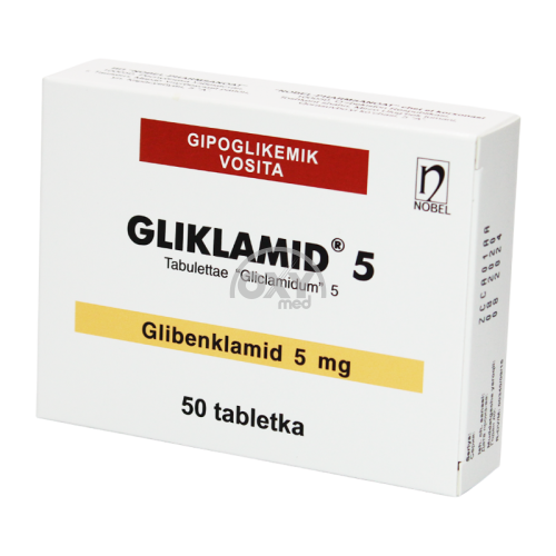 product-Glyclamid 5 mg № 50