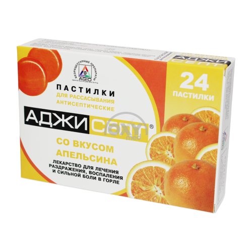 product-No 24 apelsin ta'mi bilan Agisept