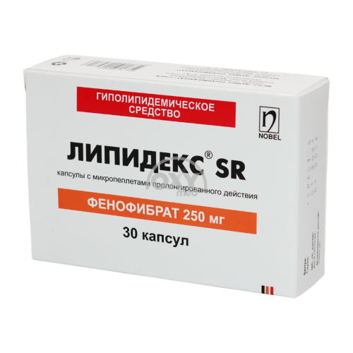 product-Липидекс SR 250 мг №30