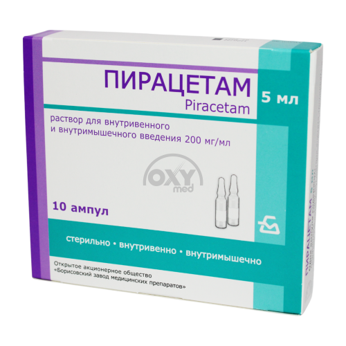 product-Пирацетам 20% раствор 5 мл №10